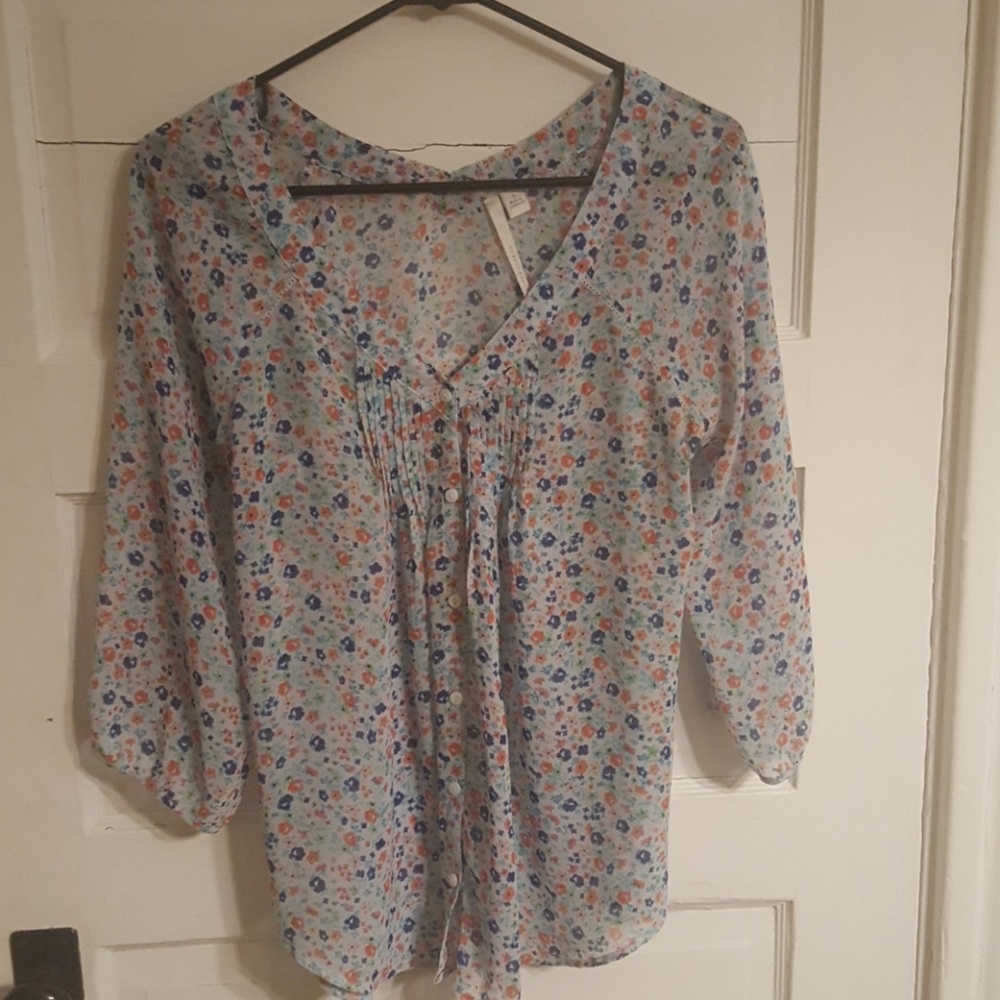 Multi colored blouse